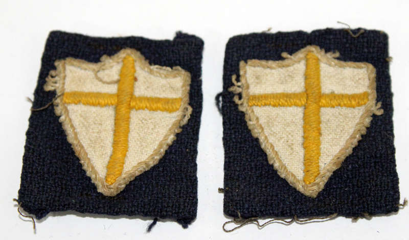 WW2 8th Army pair of patches