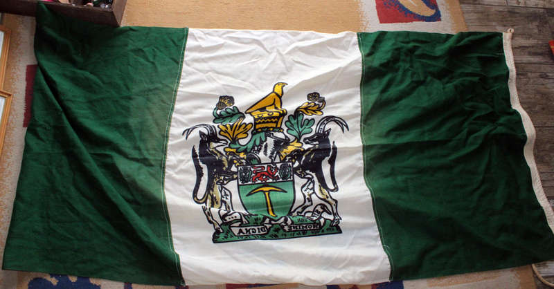 Period original Rhodesian flag