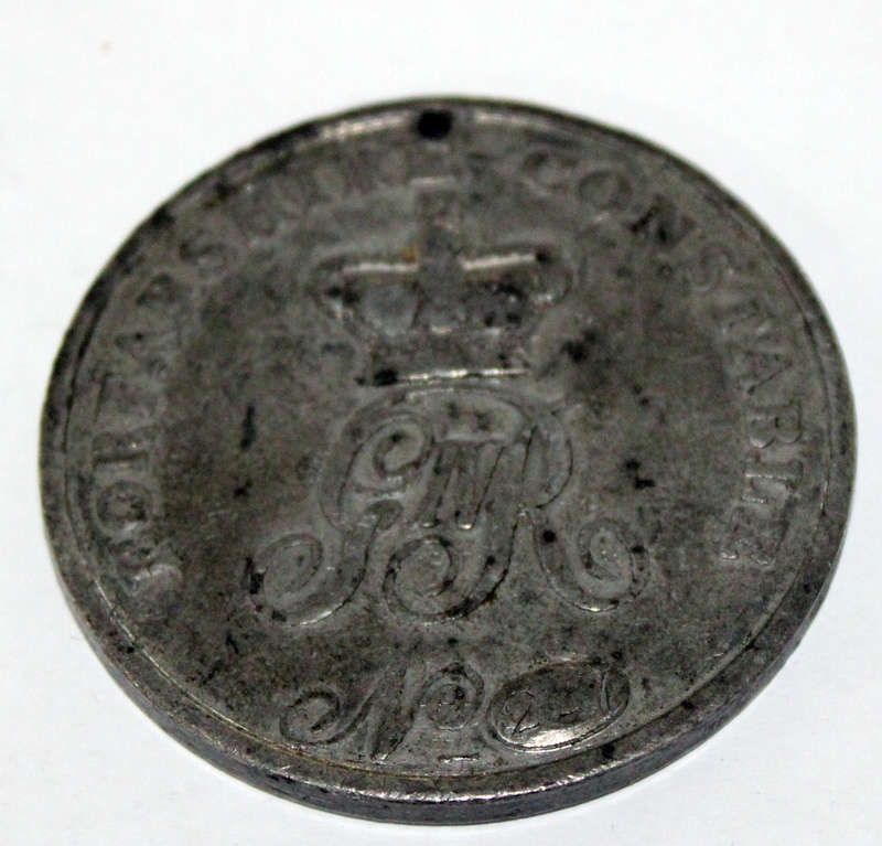 Pre 1830 Forfarshire Constabulary badge