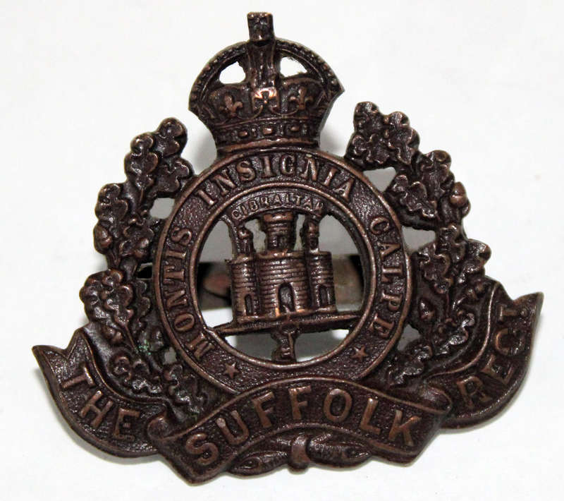 Suffolk Regiment Cap badge
