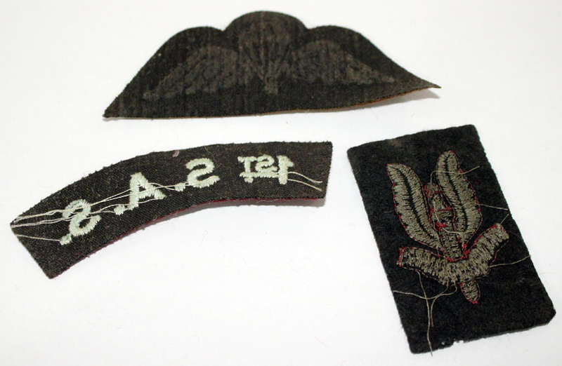 British SAS badge collection