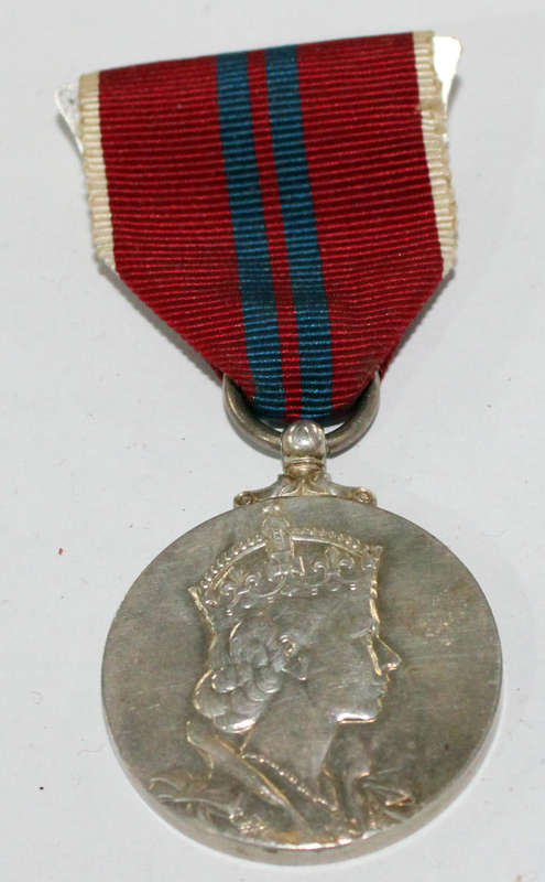 Full size Elizabeth II coronation medal