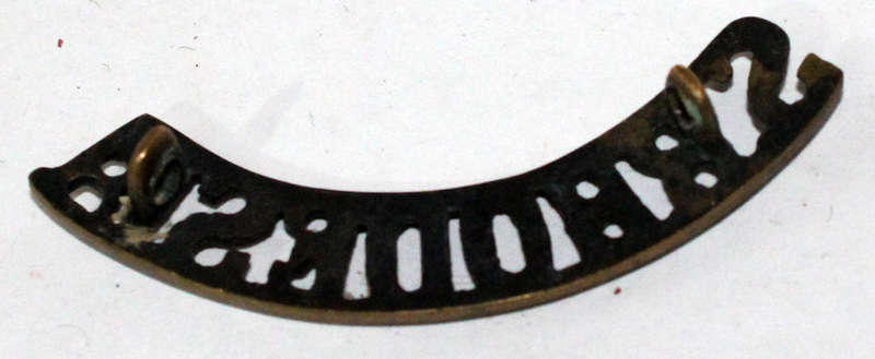 Southern Rhodesia shoulder title