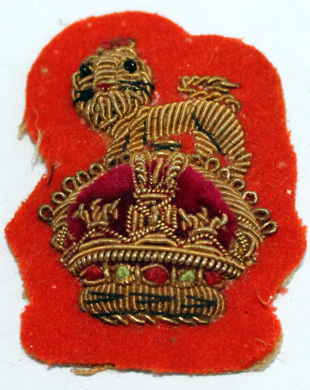 WW2 Senior Officer's cap badge