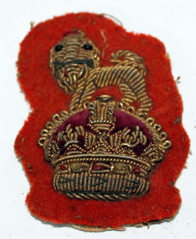 WW2 Senior Officer's cap badge
