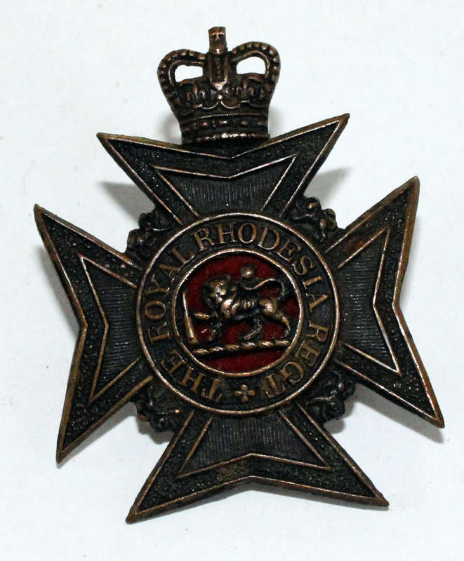 Royal Rhodesia Regiment cap badge