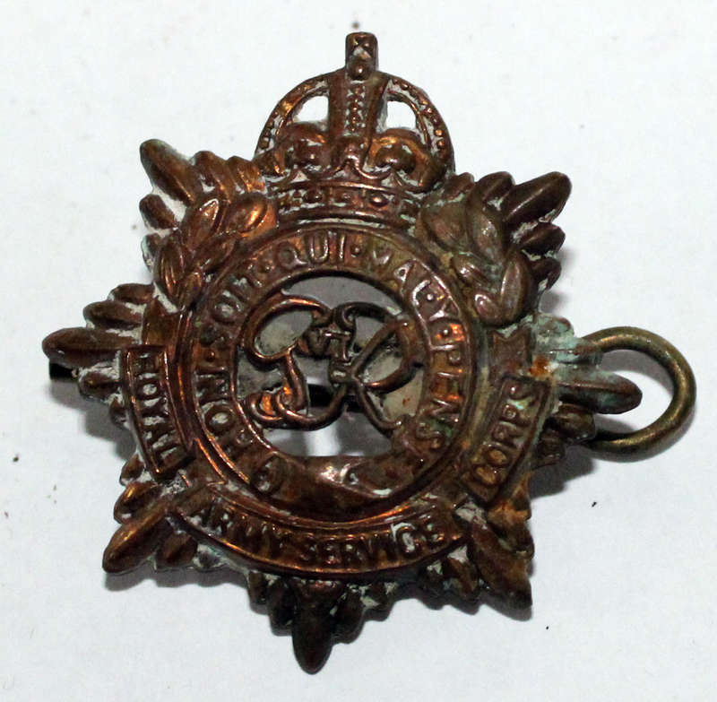 British Army Service Corps cap badge