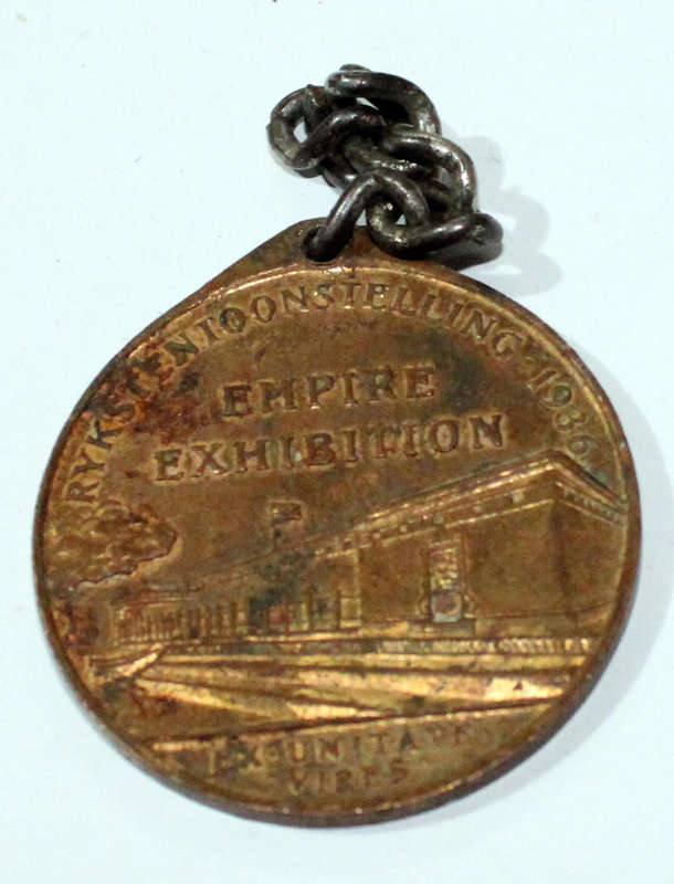 Empire Exibition medallion