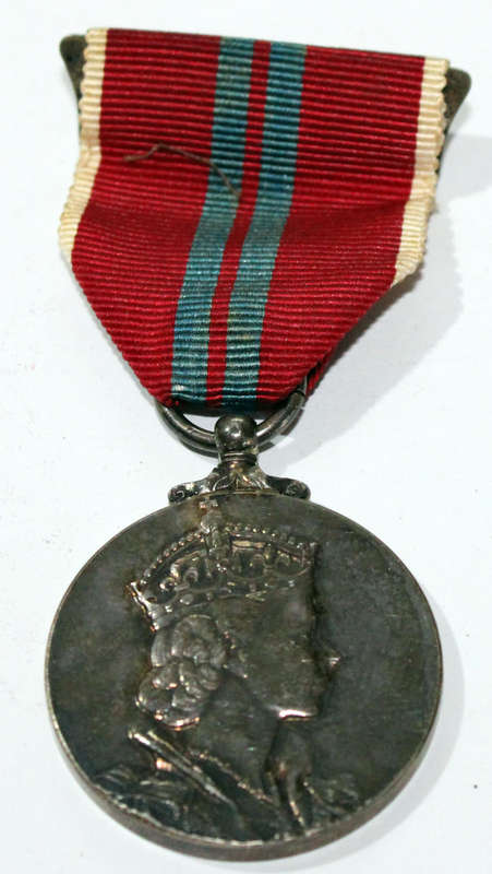 Queen Elizabeth II coronation medal