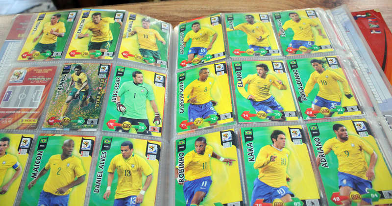 World Cup 2010 trading card and sticker album combo