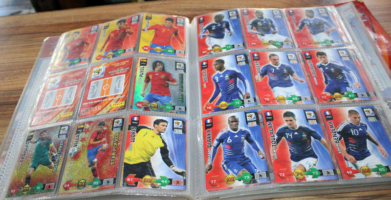World Cup 2010 trading card and sticker album combo