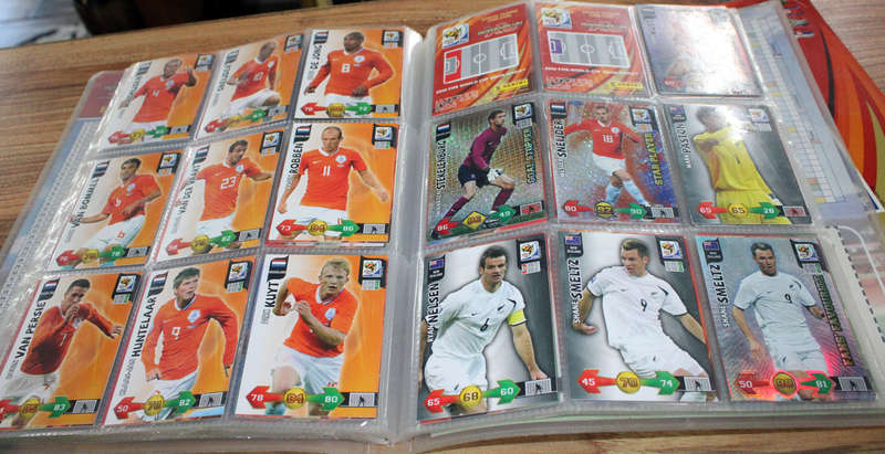 World Cup 2010 trading card and sticker album combo