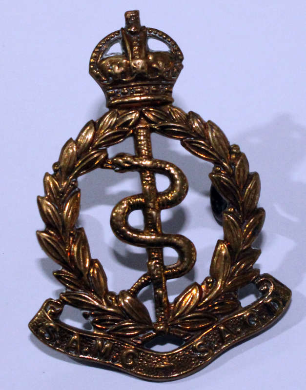 WW2 SA Medical Corps cap badge