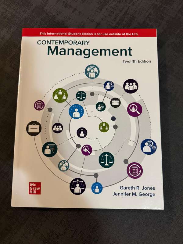 Contemporary Management 12th Edition