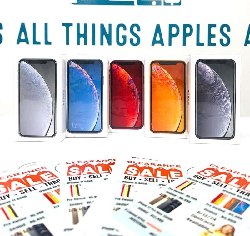 SEALED iPhone XR 64GB Black - White - Blue - Coral