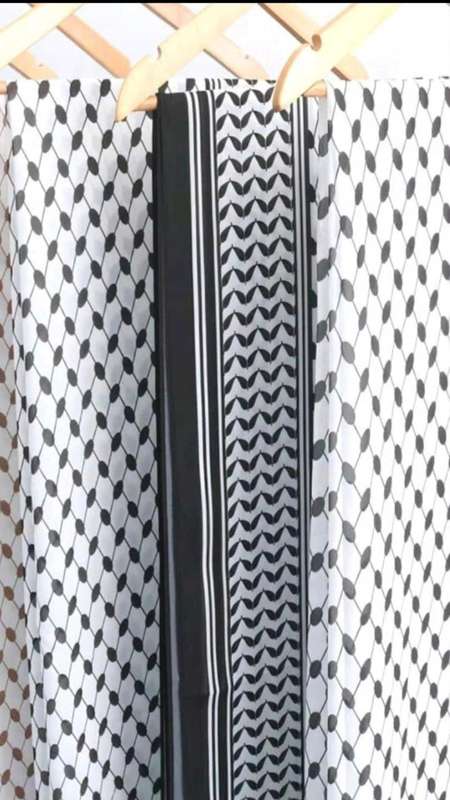 Palestinian kefiya scarf 180 x 65 cm Palestine scarves Scarf