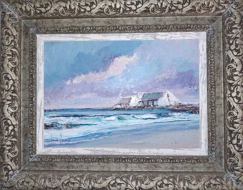 CORNE' WEIDEMAN - "COASTLINE HOUSES" 400mmX300mm