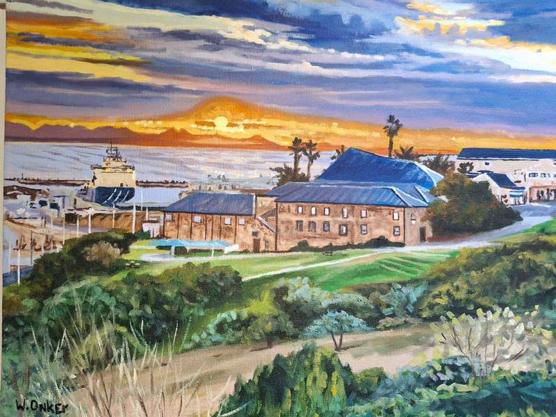WILLEM ONKER-MOSSEL BAY HARBOUR 600mm x450mm