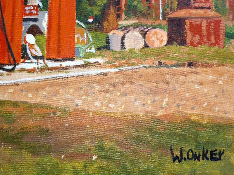 WILLEM ONKER-CALTEX PETROL STATION  460mmx360mm