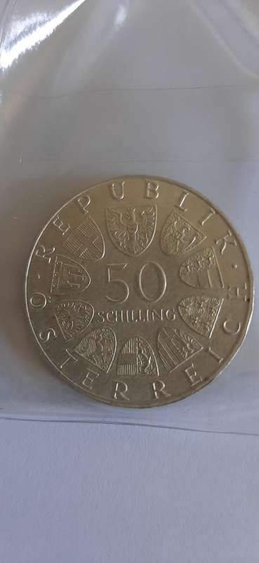 Austrian 50 shilling 1978