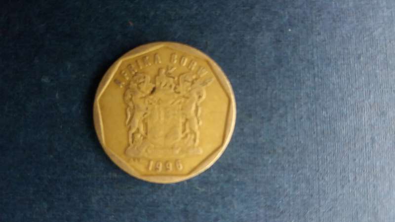 South Africa 1996 50 cent