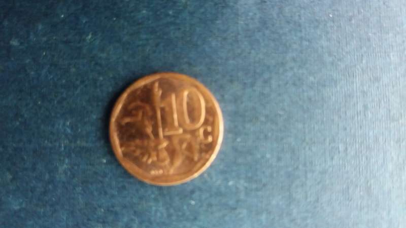 South Africa 2020 10c * AU/UNC condition*
