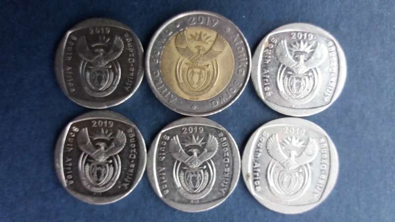 South Africa 2019 Commemorating 25 years of Constitutional Democracy * 6 x coins*
