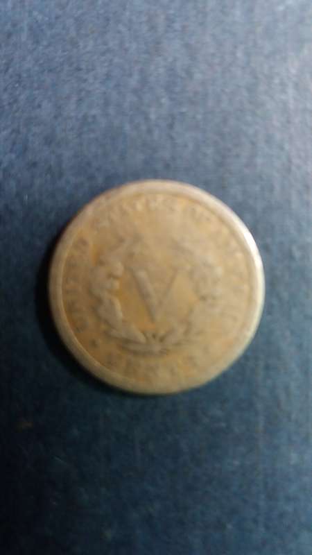 United States of America 1906 "V" 5 cents  * Liberty Nickel*