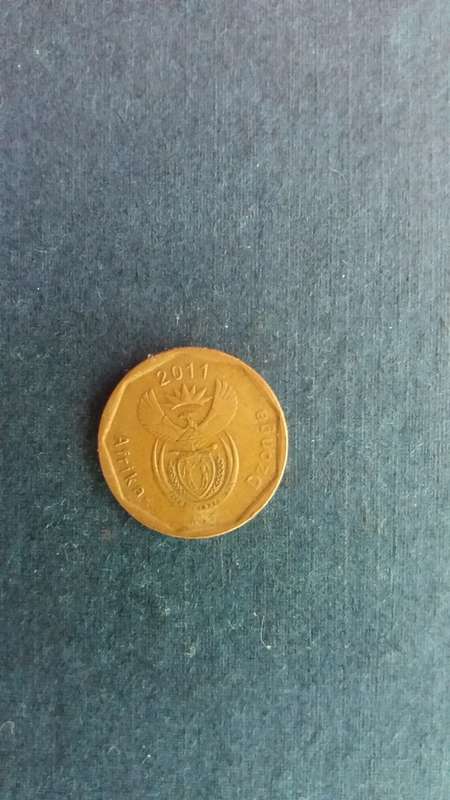 South Africa 2011 20 cents * Scarce to find*