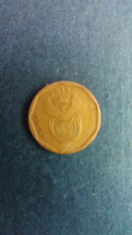 South Africa 2011 20 cents * Scarce to find*