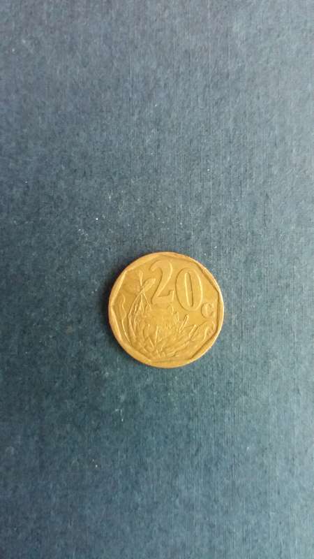 South Africa 2011 20 cents * Scarce to find*