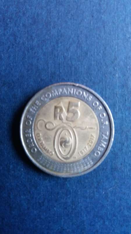 South Africa 2017 R5 Order of Companions of O.R. Tambo
