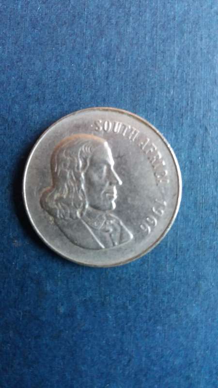 South Africa 1966 50 cent * English Legend*