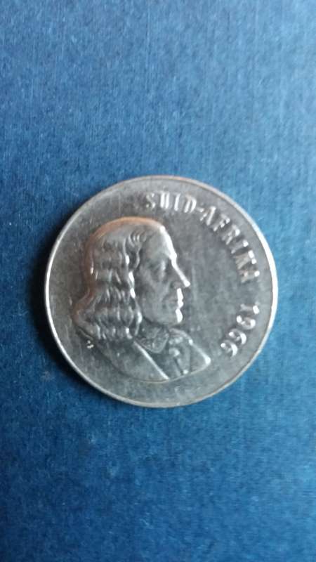 South Africa 1966 50 cents *Afrikaans Legend*