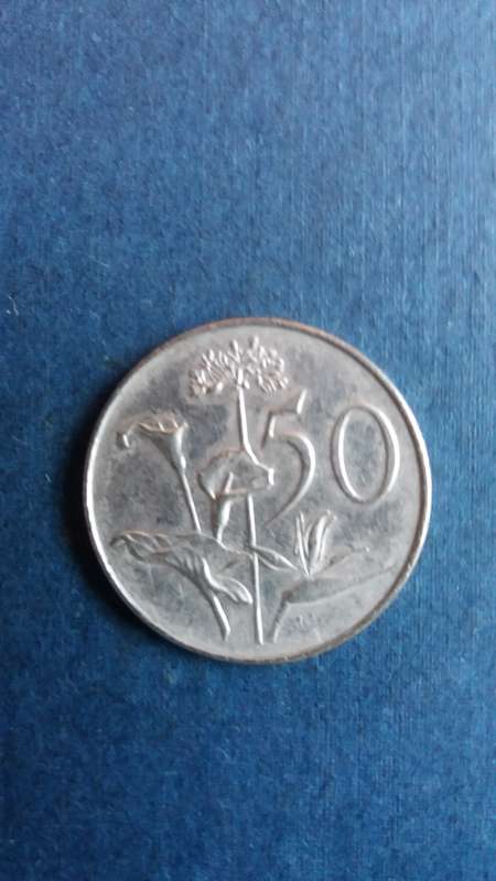 South Africa 1970 50 cent
