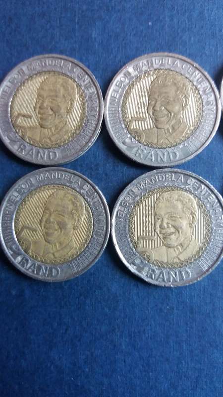 South Africa 2018 R5 - Nelson Mandela Centenary * 10 x coins*