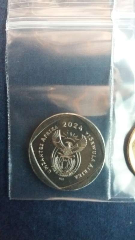 South Africa 2024 R2 , 50c , 20c & 10c *Condition AU/UNC* 4th Decimal Series