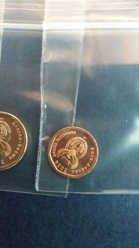 South Africa 2024 R2 , 50c , 20c & 10c *Condition AU/UNC* 4th Decimal Series