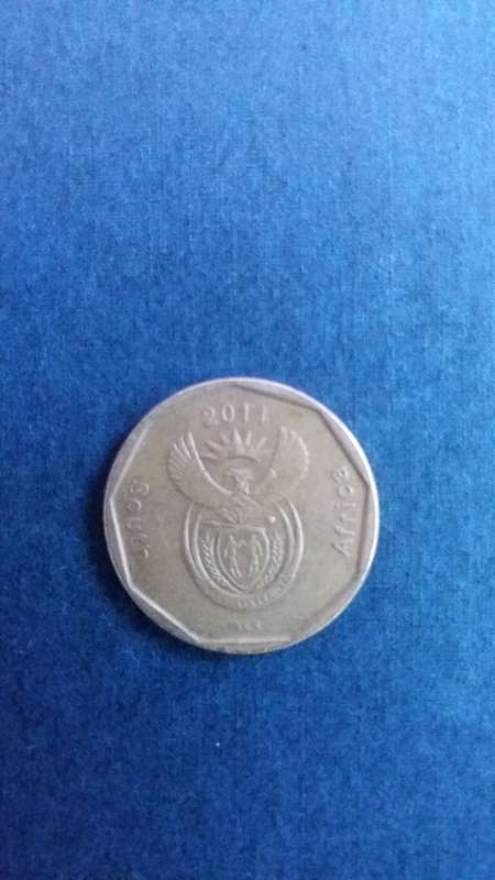 South Africa 2011 50 cent *Condition AU/UNC*
