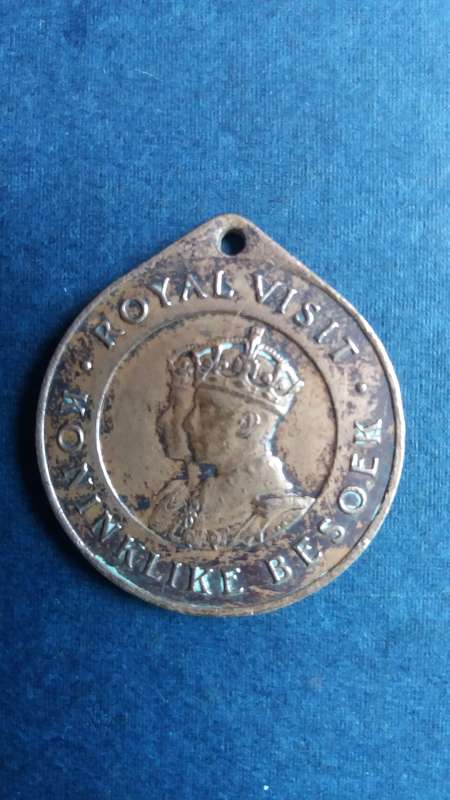 Royal visit to Union of South Africa 1947 medal