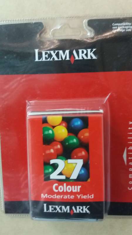 Lexmark 27 Colour Moderate Ink Cartridge
