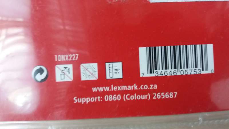 Lexmark 27 Colour Moderate Ink Cartridge