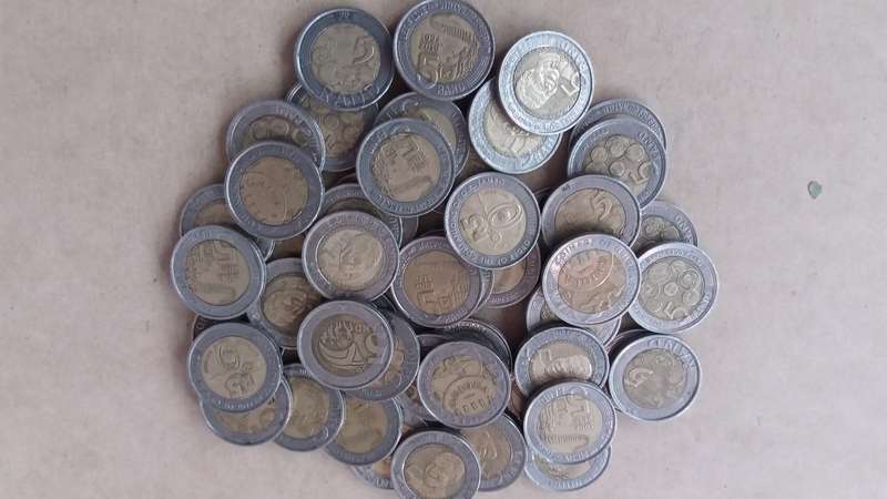 South Africa lot of 50 commemorative R5 coins