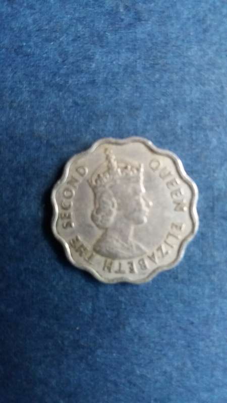 Mauritius 1965 10 cents Queen Elizabeth 2nd * Mintage 200 000*
