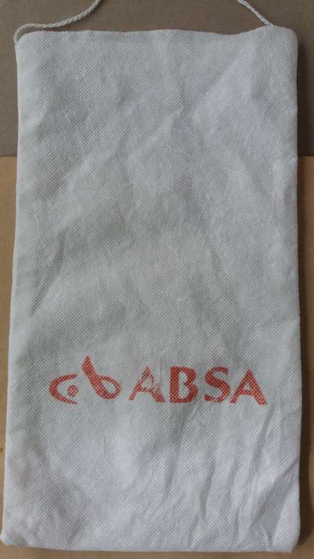 Vintage Absa Bank Money Bag (old logo)