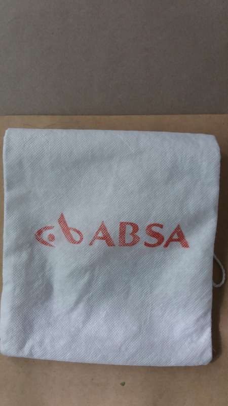 Vintage Absa Bank Money Bag (old logo)