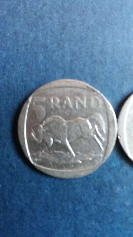 South Africa 2000 R5, R2 & R1 * Old Coat of Arms* Difficult to find