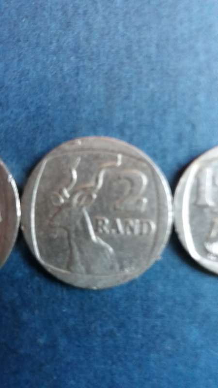 South Africa 2000 R5, R2 & R1 * Old Coat of Arms* Difficult to find