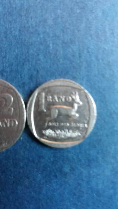 South Africa 2000 R5, R2 & R1 * Old Coat of Arms* Difficult to find