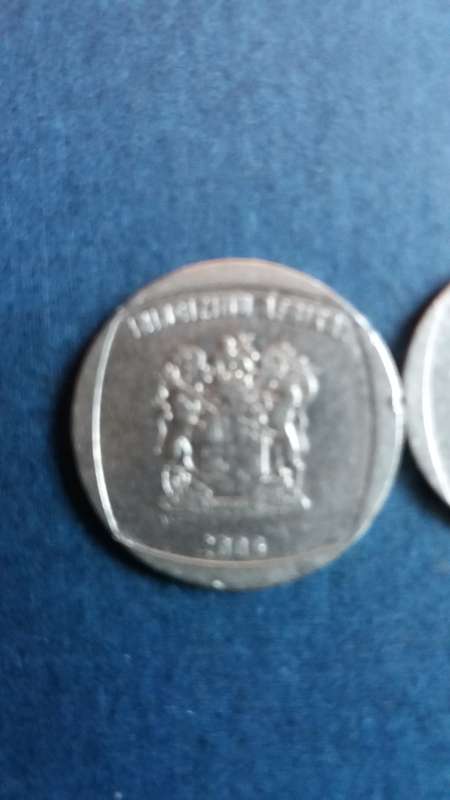 South Africa 2000 R5, R2 & R1 * Old Coat of Arms* Difficult to find